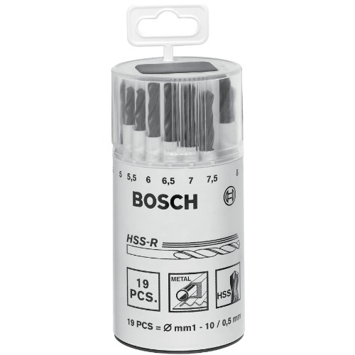 Borrsats HSS<br />BOSCH 1-10 mm
