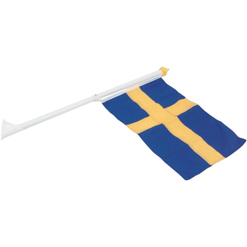 Fasadflagga Svensk set