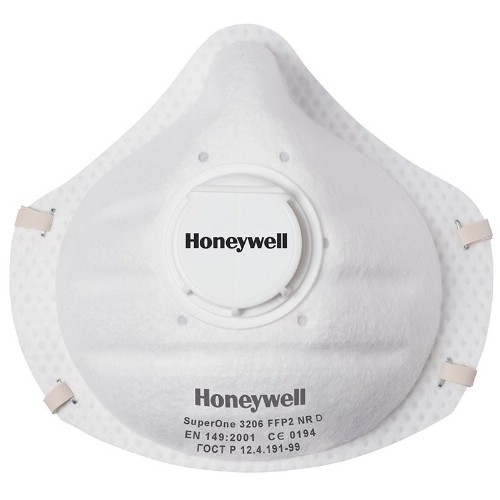 Filtrerande halvmask HONEYWELL<br />3206 FFP2 NR D med ventil