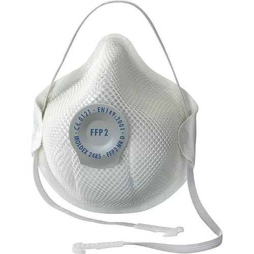 Filtrerande halvmask MOLDEX<br />2485 Smart FFP2 NR D med ventil